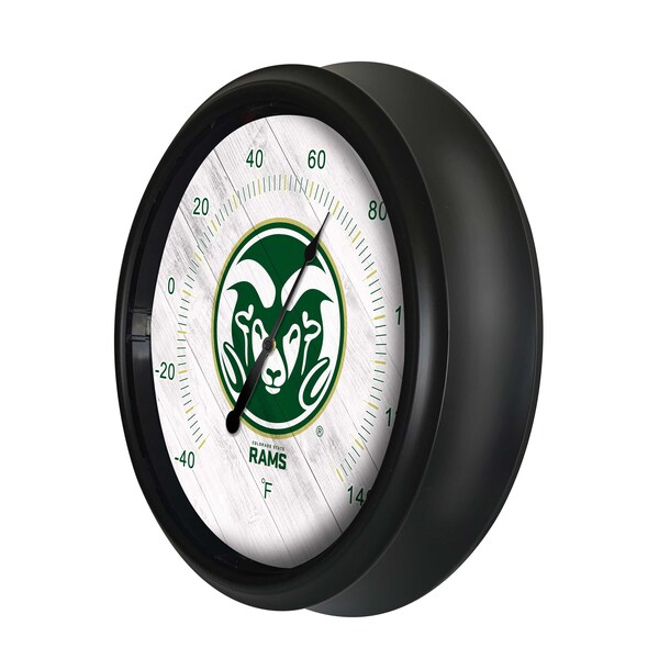 Colorado State University Indoor/Outdoor LED Thermometer